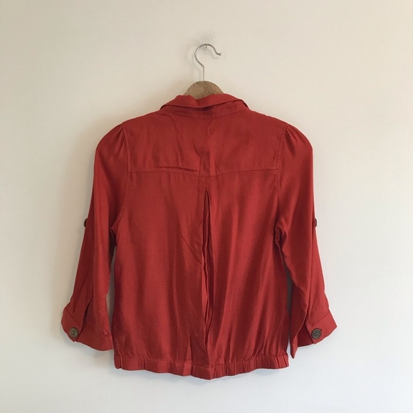 MINE | Burnt Orange Utility Jacket - Picture 4 of 6